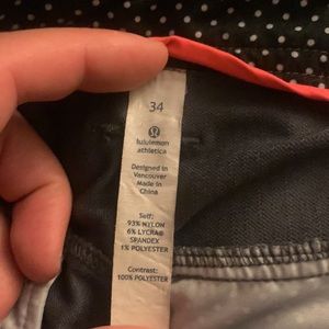 Lululemon Dress Pants size 34